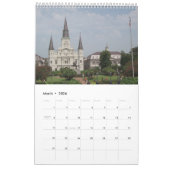 New Orleans, Frans kwartaal 2012 Kalender (Mar 2026)