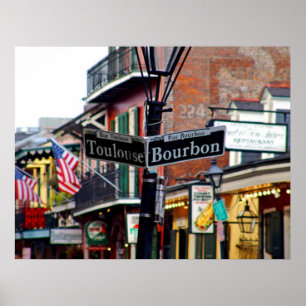 NEW ORLEANS FRANS QUARTER POSTER