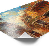 New Orleans Franse wijk, NOLA Art Foto Afdruk (Hoek)