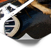 New Orleans French Quarter Carriage Mule Print (Hoek)