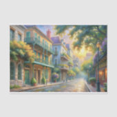 New Orleans French Quarter Découpage Tissuepapier (Voorkant)
