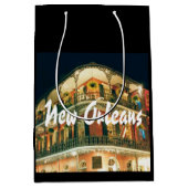 New Orleans French Quarter gebouw foto Medium Cadeauzakje (Voorkant)