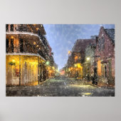 New Orleans French Quarter Jackson Square Print (Voorkant)