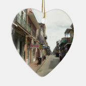 New Orleans French Quarter Keramisch Ornament (Rechts)