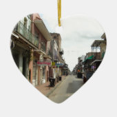 New Orleans French Quarter Keramisch Ornament (Voorkant)