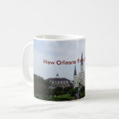 New Orleans French Quarter Koffiemok (Voorkant links)