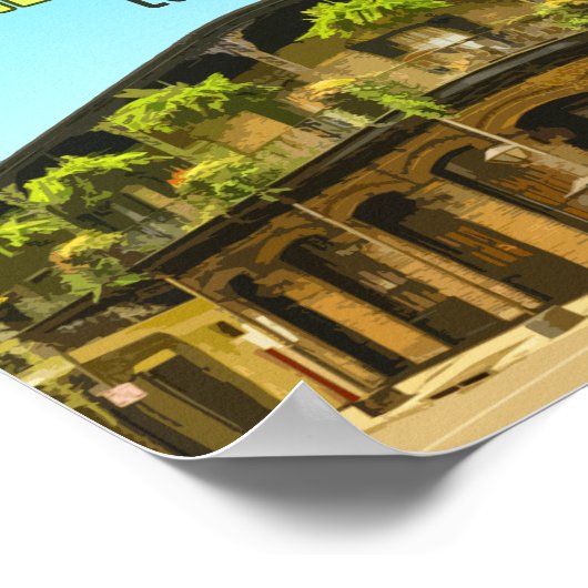 New Orleans French Quarter Louisiana Poster (Hoek)