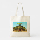 New Orleans French Quarter Louisiana Tote Bag (Achterkant)