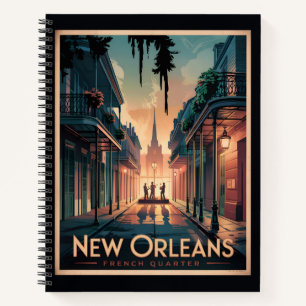 New Orleans French Quarter Notitieboek