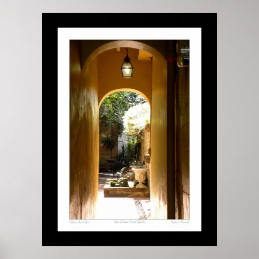 New Orleans French Quarter Poster (Voorkant)