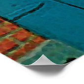 New Orleans French Quarter Scene Poster Print (Hoek)