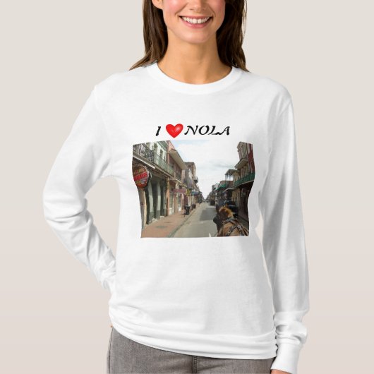 New Orleans French Quarter T-shirt (Voorkant)