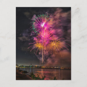 New Orleans gaan vierde op het River Briefkaart