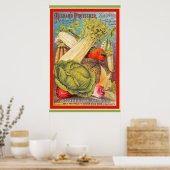  New Orleans Gardening Seeds Poster (Keuken)