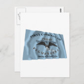 New Orleans Grays Flag Briefkaart (Voorkant / Achterkant)