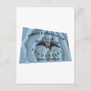 New Orleans Grays Flag Briefkaart