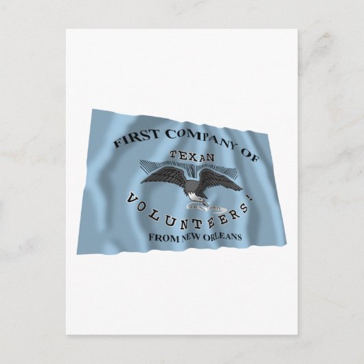 New Orleans Grays Flag Briefkaart (Voorkant)