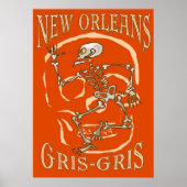 New Orleans Gris Gris Poster (Voorkant)