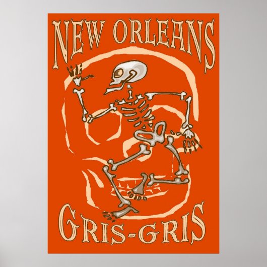 New Orleans Gris Gris Poster (Voorkant)
