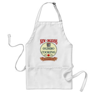 New Orleans Gumbo Kookkamp Standaard Schort