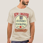 New Orleans Gumbo Kookkamp T-shirt (Voorkant)