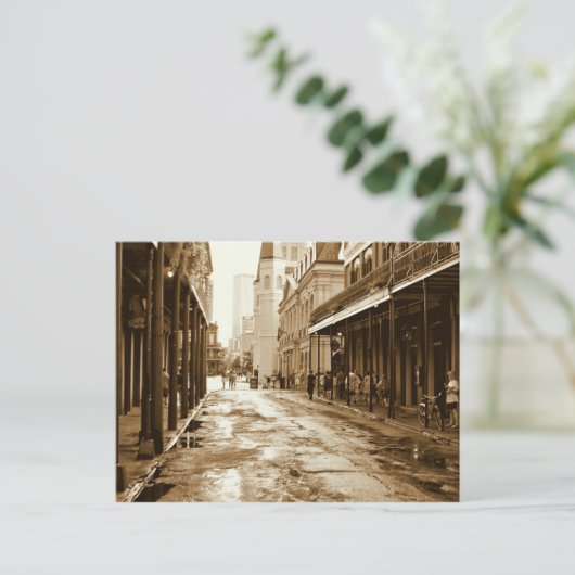 New Orleans: Het Franse kwartaal Briefkaart (Staand voorkant)