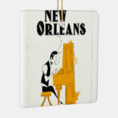 New Orleans Honky Tonk Keramisch Ornament (Rechts)
