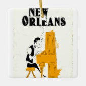New Orleans Honky Tonk Keramisch Ornament (Voorkant)