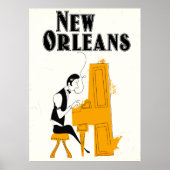 New Orleans Honky Tonk Poster (Voorkant)