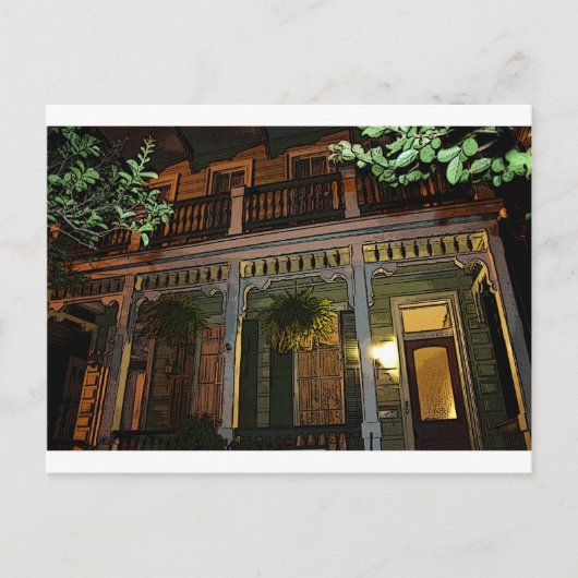 New Orleans House Briefkaart (Voorkant)