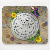 New Orleans Iconic Water Meter Muismat (Voorkant)