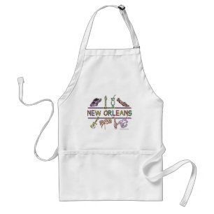 New-Orleans-ICONS- kopie Standaard Schort