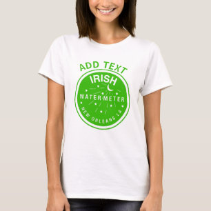 New Orleans Irish Water Meter Hoesje T-shirt