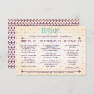 New Orleans Itinerary Kaart