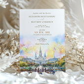 New Orleans Jackson Square Destination Wedding Kaart