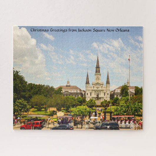 New Orleans Jackson Square. Legpuzzel (Horizontaal)