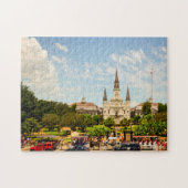 New Orleans Jackson Square. Legpuzzel (Horizontaal)