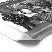 New Orleans Jazz Band Franse kwartfoto Poster (Hoek)