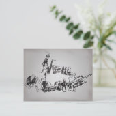 New Orleans Jazz Briefkaart (Staand voorkant)