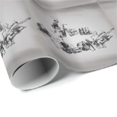 New Orleans Jazz Cadeaupapier (Rol Hoek)