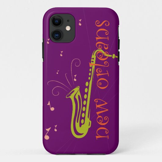 New Orleans Jazz Case-Mate iPhone Case (Achterkant)