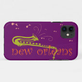 New Orleans Jazz Case-Mate iPhone Case (Achterkant (horizontaal))