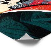 New Orleans  Jazz Club Guitar Player Poster (Hoek)