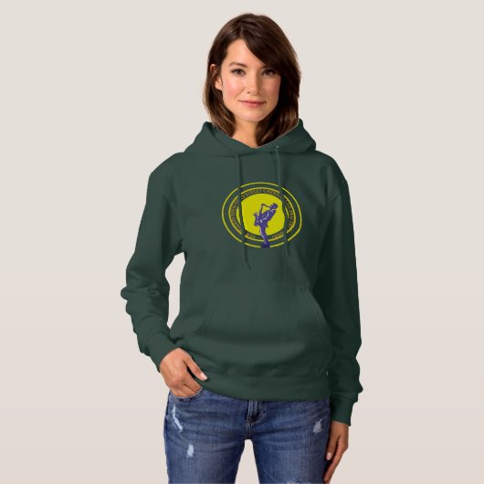 New Orleans Jazz Design Hoodie (Voorkant volledig)