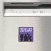 New Orleans Jazz Museum® Musici Magnet (Insitu (Vaatwasser))