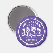 New Orleans Jazz Museum®Trommel magneet (Voorkant / Achterkant)