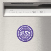 New Orleans Jazz Museum®Trommel magneet (Insitu (Vaatwasser))