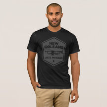 New Orleans Jazz Museum®Trompet (grijs) T-shirt