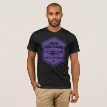 New Orleans Jazz Museum®Trompet (paars) T-shirt