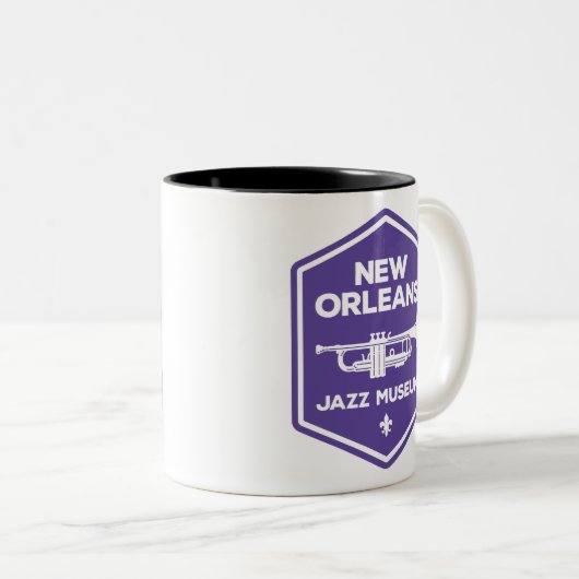 New Orleans Jazz Museum Trumpet Mok (Voorkant rechts)